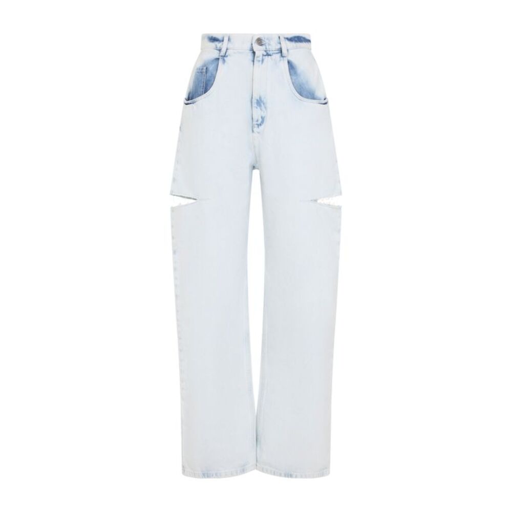 Maison Margiela Cutout Denim Trousers Women